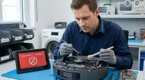 Dreame Fehler 18: LDS-Lasersensor blockiert? Technische Diagnose vom Service-Techniker Dreame Fehler 18: LDS-Lasersensor blockiert? Technische Diagnose vom Service-Techniker