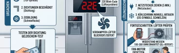 Samsung Kühlschrank Fehler 22E: So beheben Sie den Blink-Code selbst!