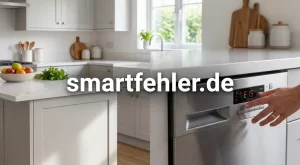 Siemens Geschirrspüler Fehler E15: Wasser in der Bodenwanne trocknen