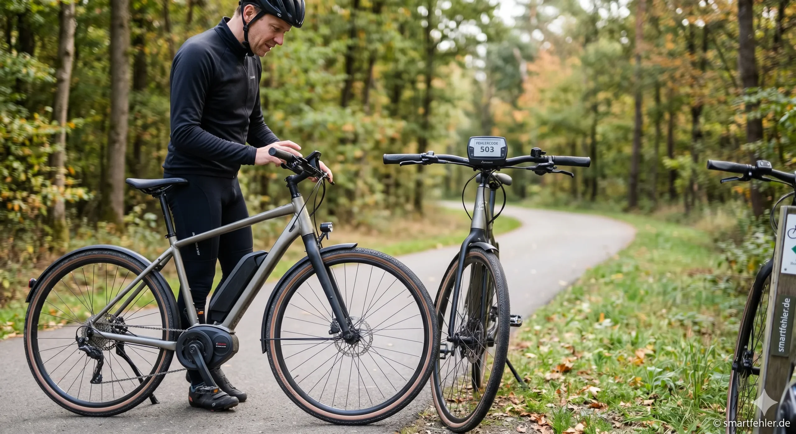 Bosch E-Bike Fehlercode 503 Ausrichtung von Speichenmagnet und Sensor am Hinterrad