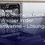 Bosch & Siemens Fehler E15: Wasser in der Bodenwanne – Lösung