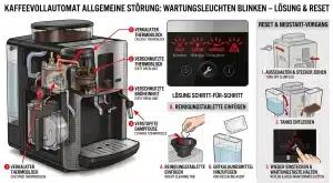 Krups Kaffeevollautomat Allgemeine Störung: Lösung & Reset!