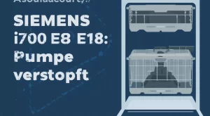 Siemens iQ700 Fehler E18: Pumpe verstopft – Lösung & Reset Siemens iQ700 Fehler E18: Pumpe verstopft – Lösung & Reset