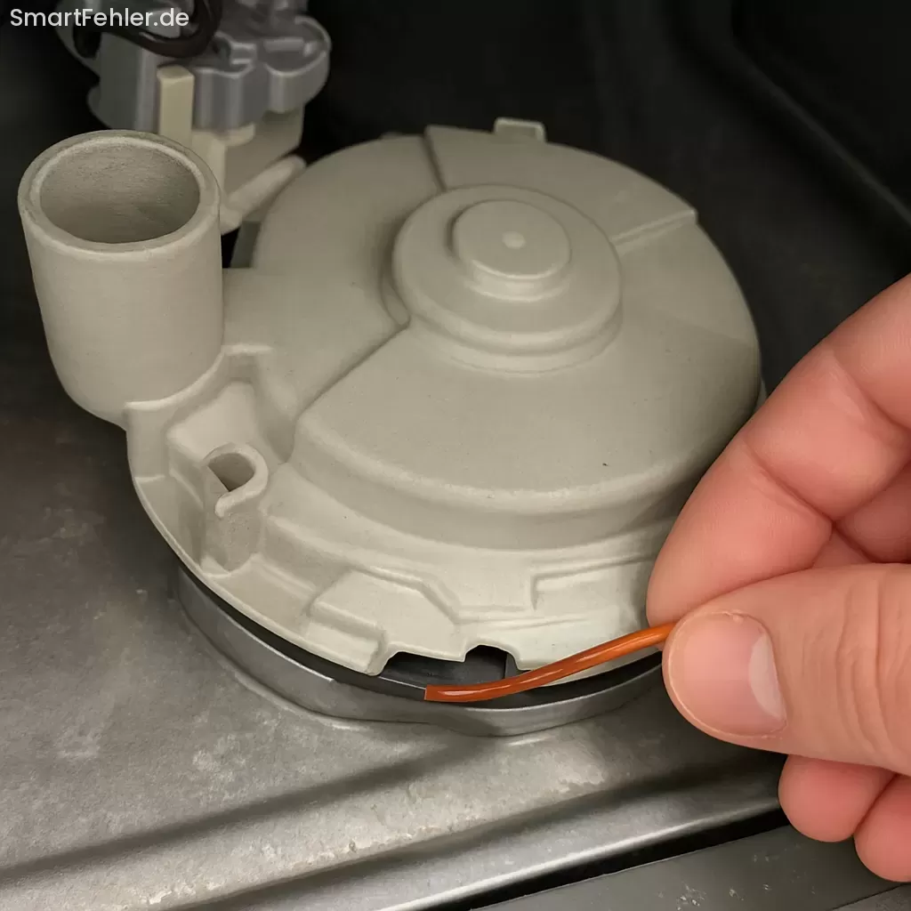 Pumpentopf Dichtung wechseln Spülmaschine