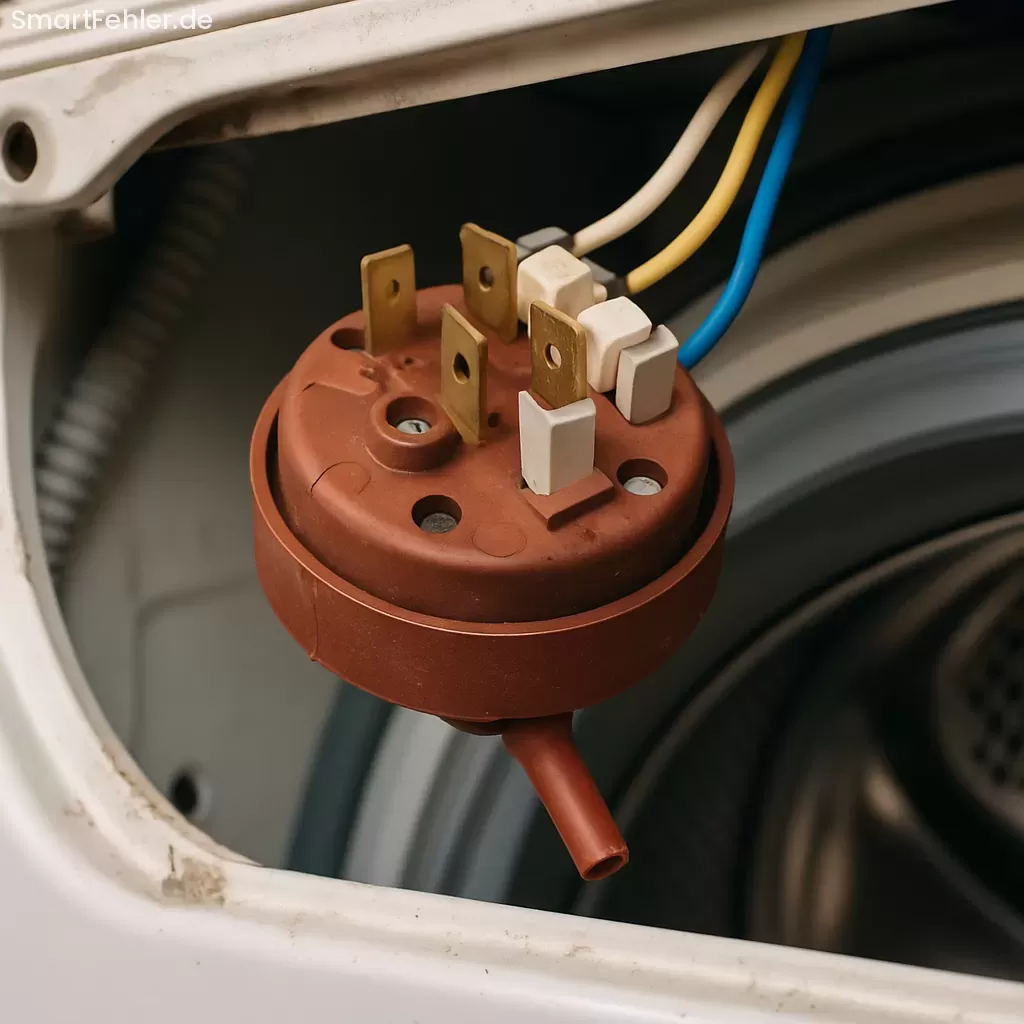 AEG Waschmaschine Fehler E20 loesen Druckwächter Funktion testen und reinigen