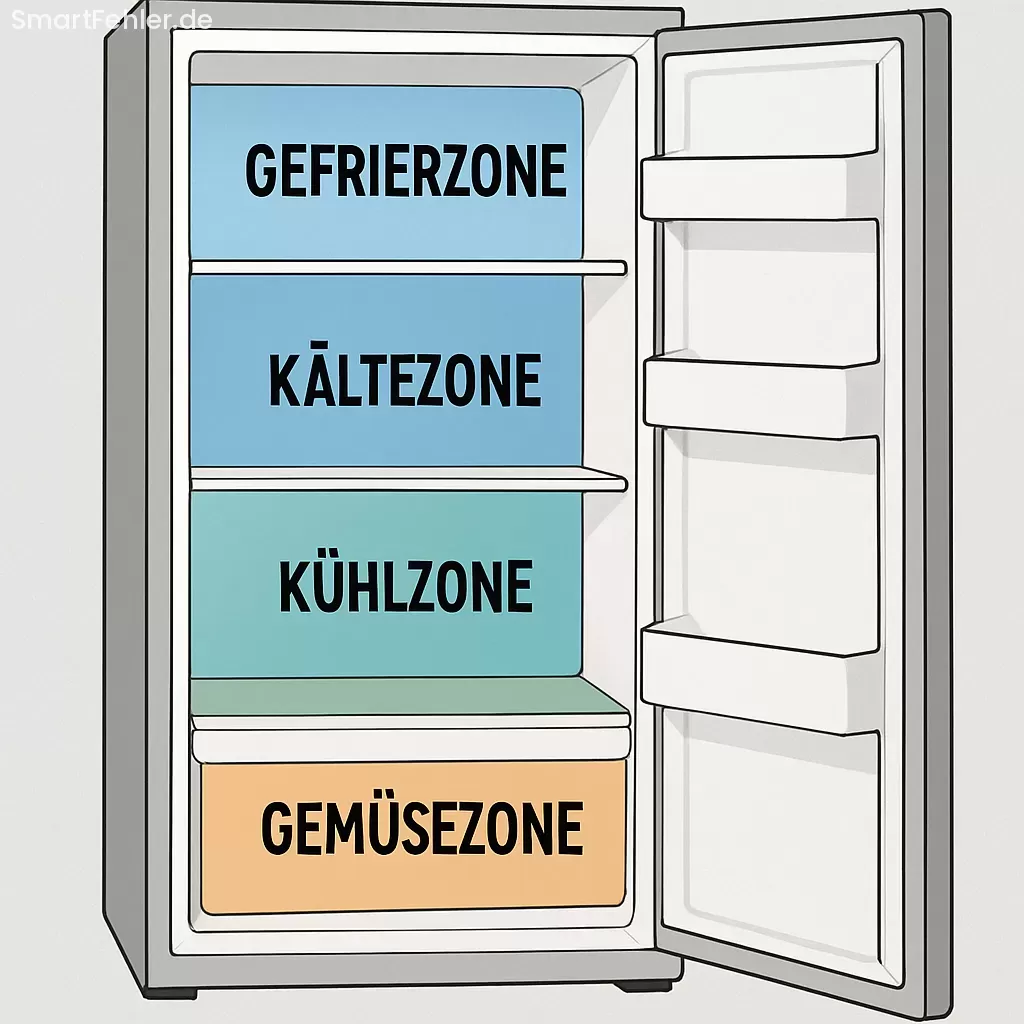 Kühlzonen im Kühlschrank einfach erklärt Kühlzonen im Kühlschrank richtig nutzen