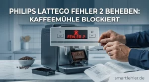 Philips Lattego Fehler 2 beheben | Kaffeemühle blockiert