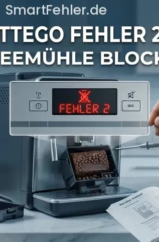 Philips Lattego Fehler 2 beheben | Kaffeemühle blockiert Philips Lattego Fehler 2 beheben | Kaffeemühle blockiert