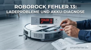 🛠️ Roborock Fehler 13 beheben | Ladestörung Soforthilfe