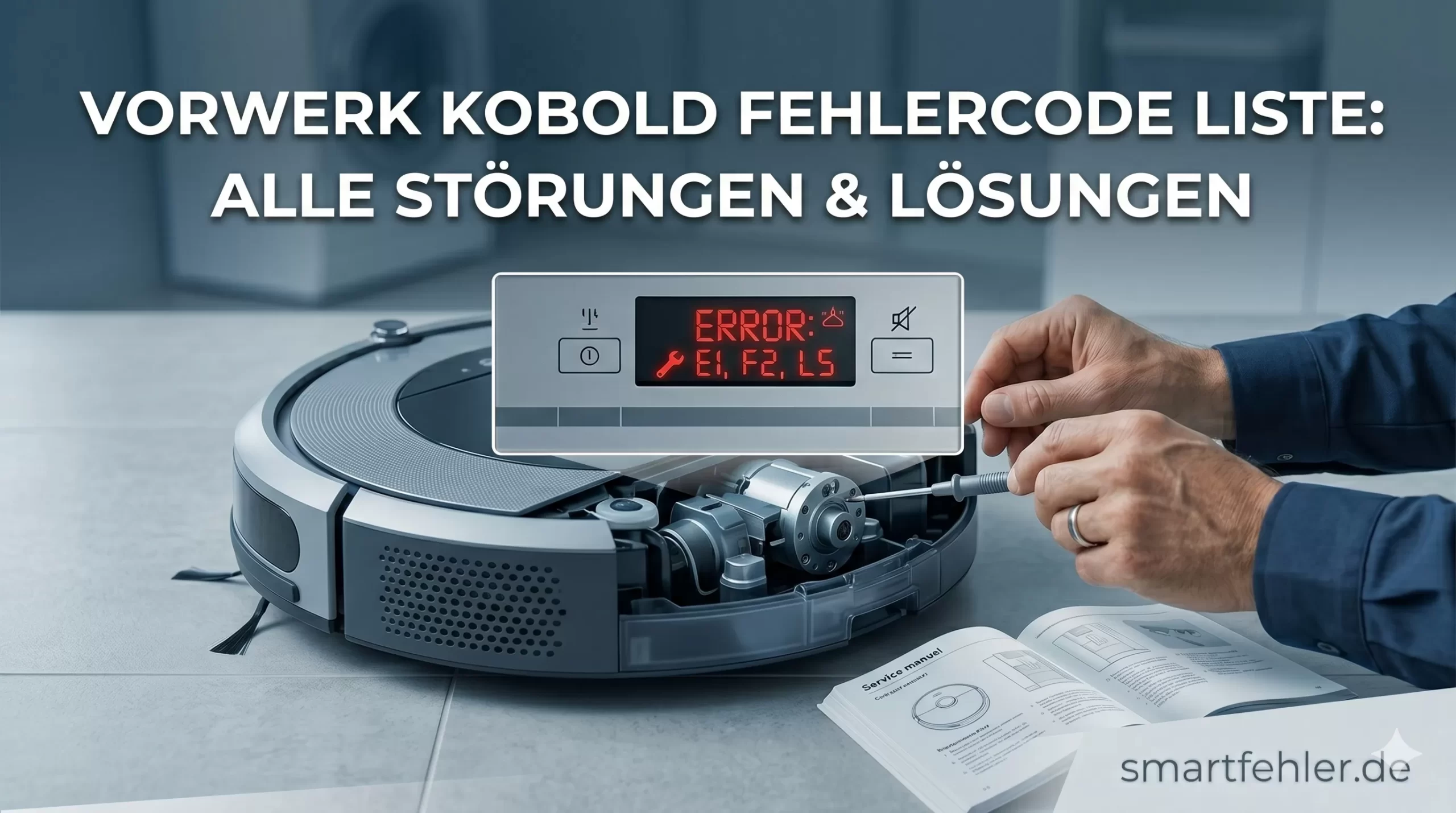 Vorwerk Kobold Fehlercode Liste alle Störungen und Lösungen